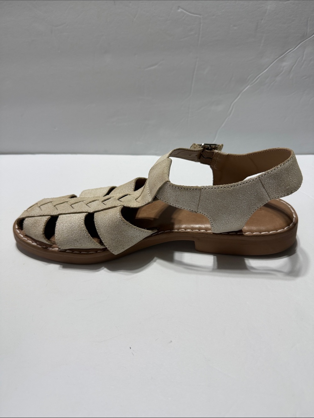 Bernardo Pippa Sand Leather Fisherman Sandals Women’s Size 10M - Picture 12 of 15